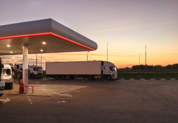 gas-station-fueling-with-cars-2026-03-16-05-13-37-utc Diesel price increase logistics and Its impact on Transport costs